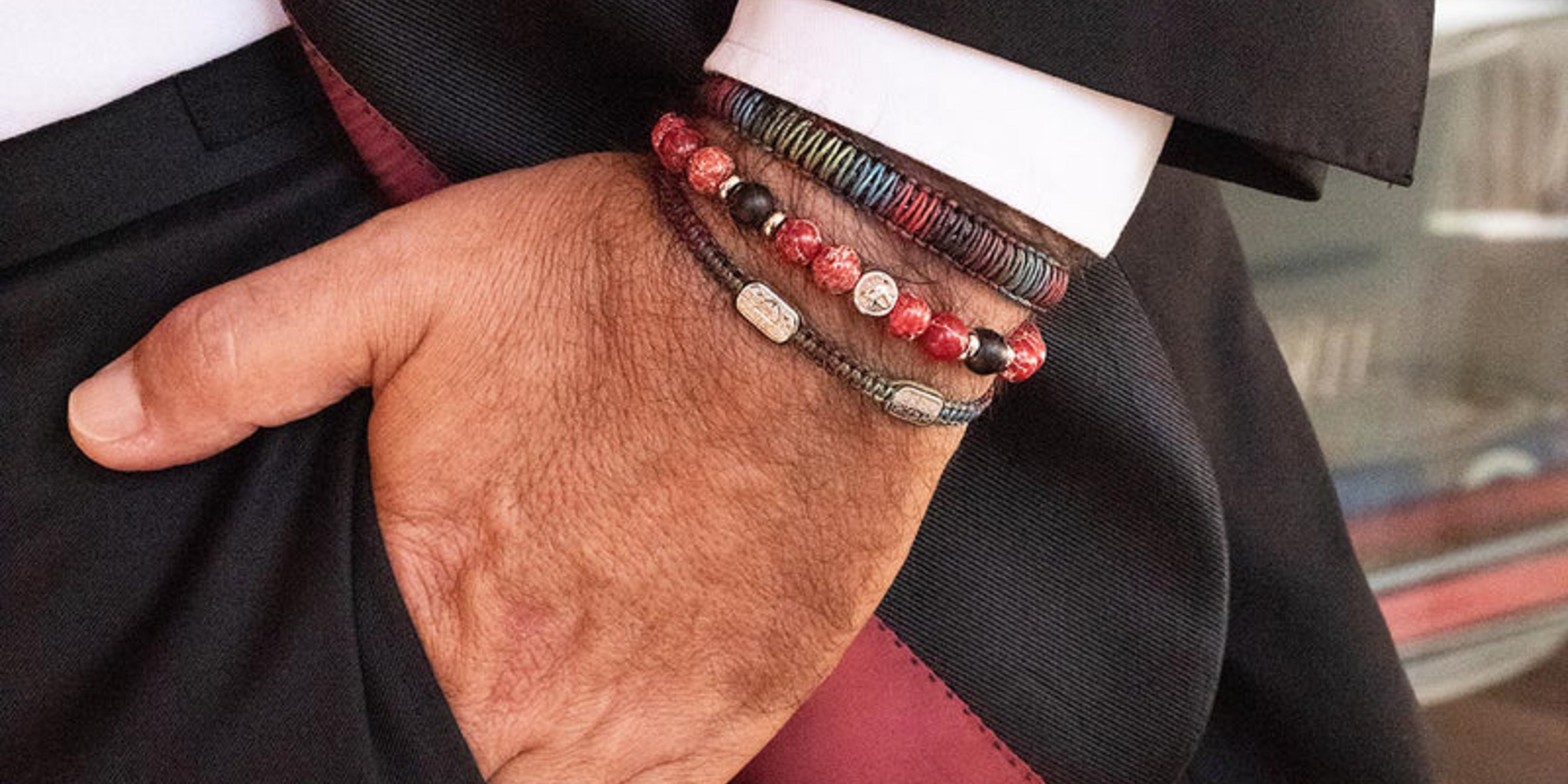 elegancka męska bransoletka