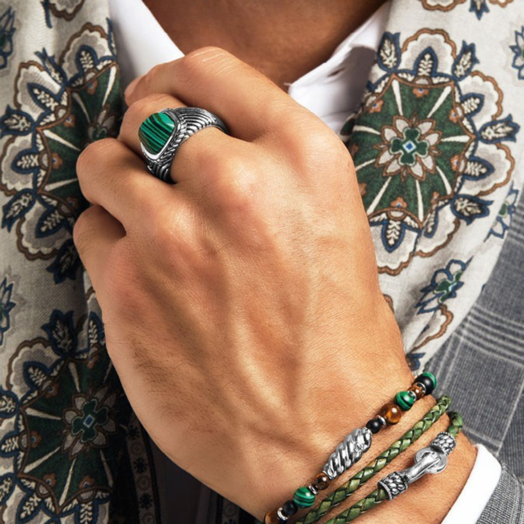 Męska biżuteria srebrna