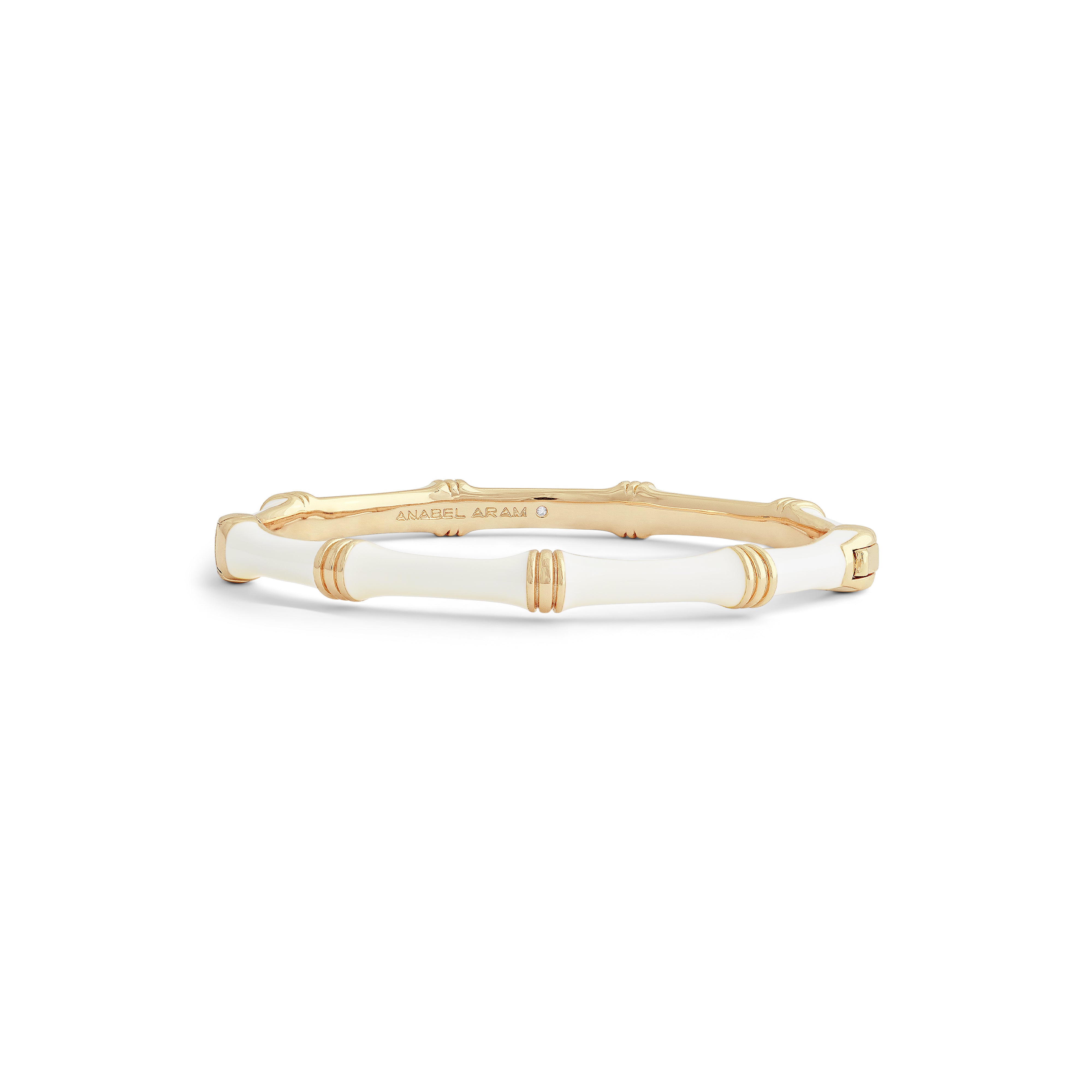 Kolorowa Bransoletka Bangle Bamboo Emalia | Vivagem