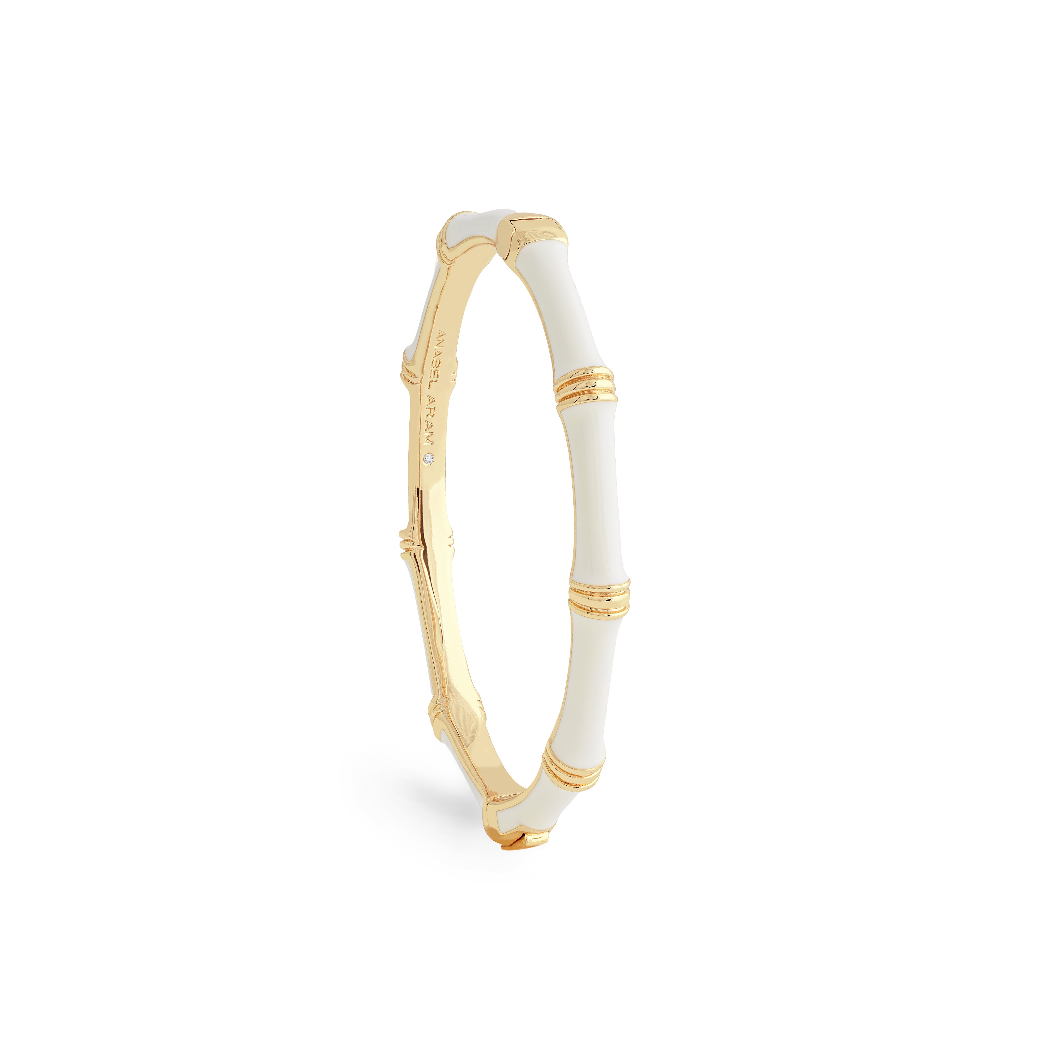 Kolorowa Bransoletka Bangle Bamboo Emalia | Vivagem