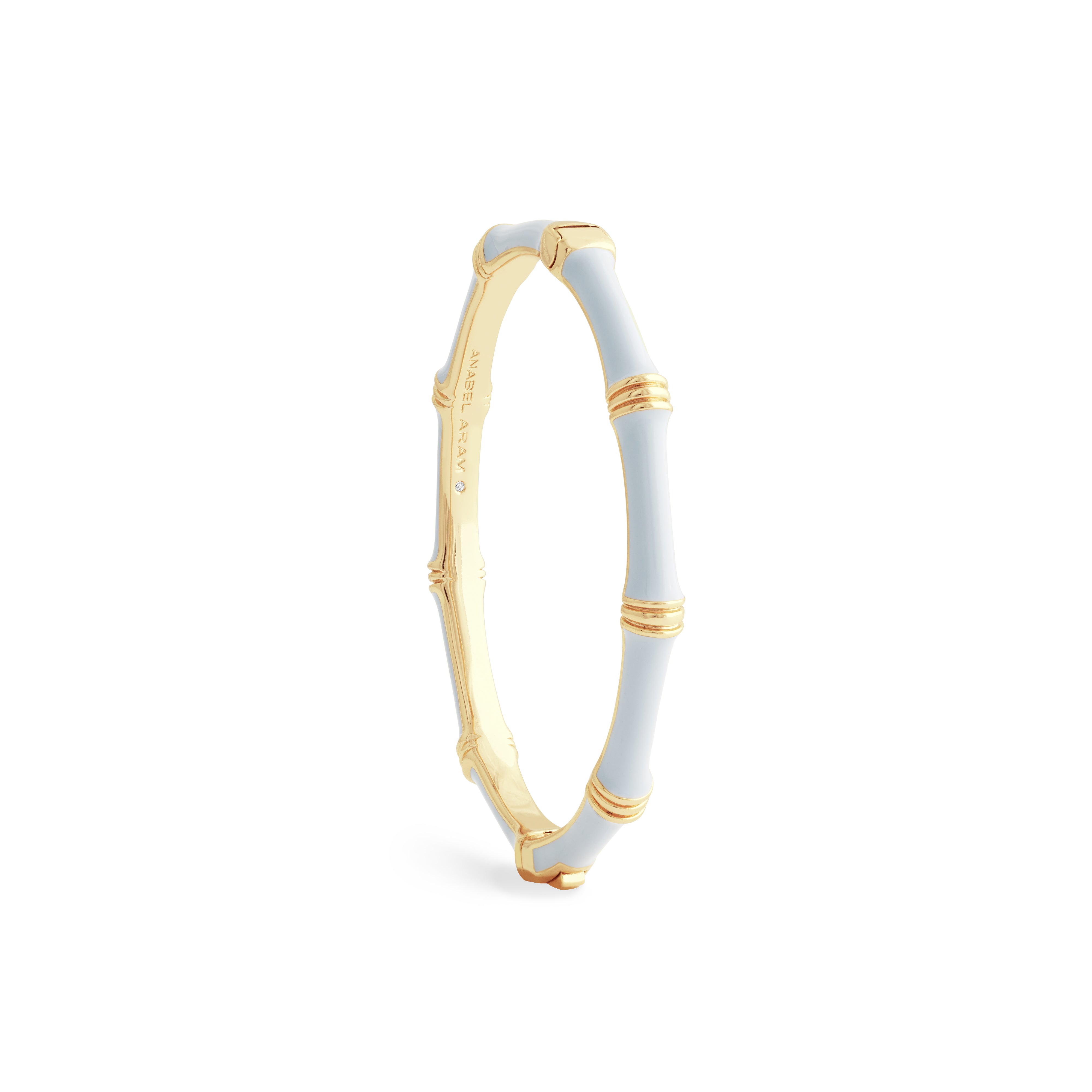 Kolorowa Bransoletka Bangle Bamboo Emalia | Vivagem