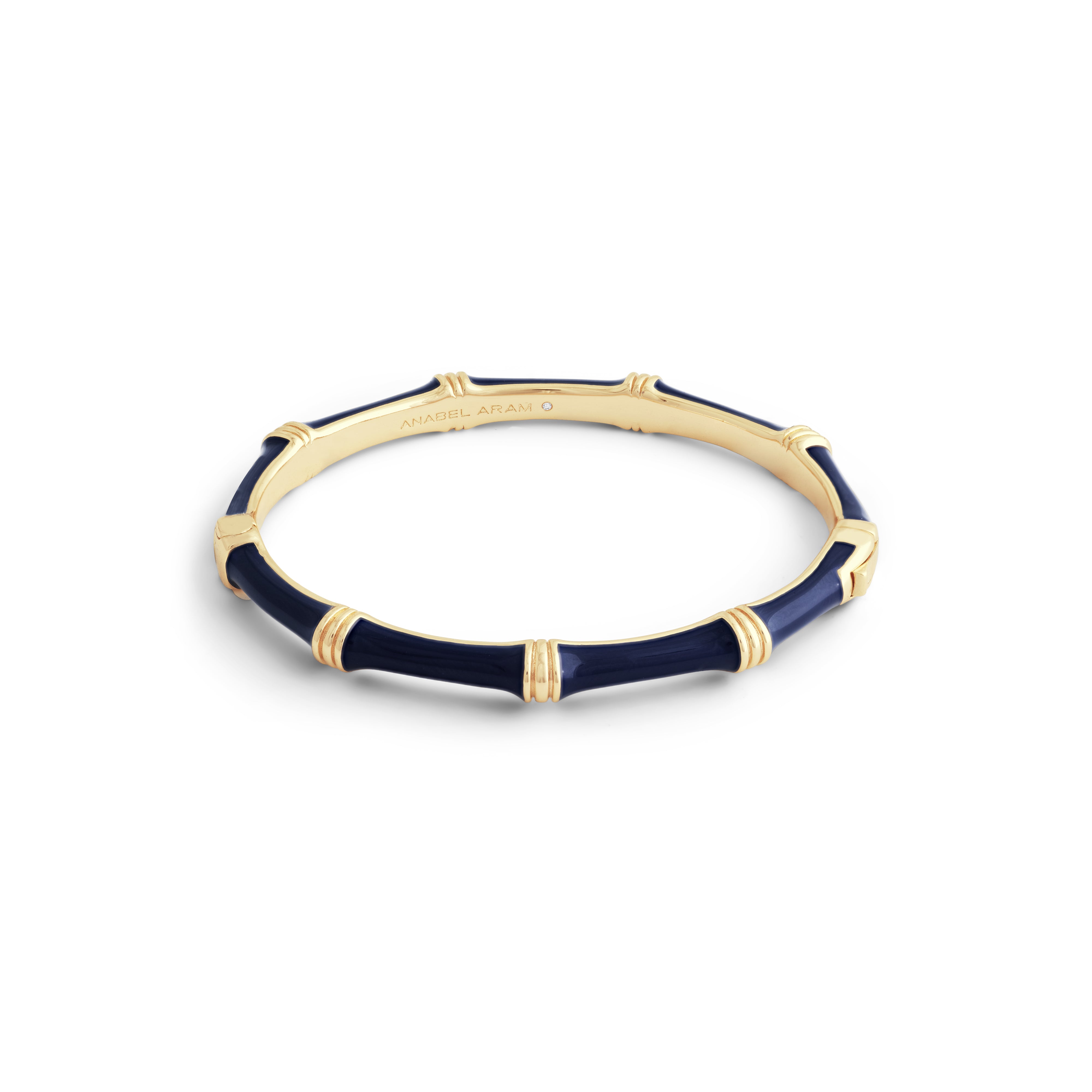 Kolorowa Bransoletka Bangle Bamboo Emalia | Vivagem