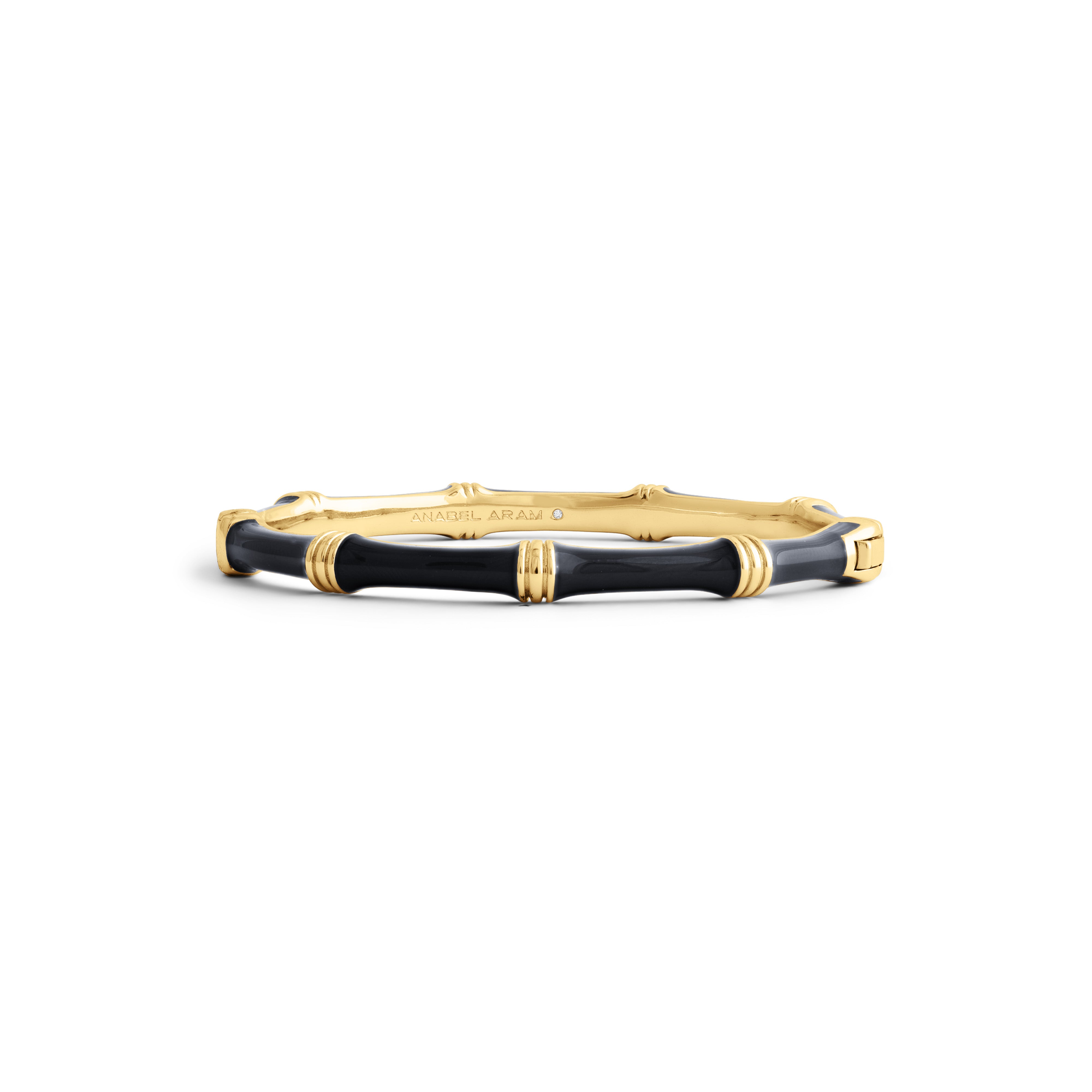 Kolorowa Bransoletka Bangle Bamboo Emalia | Vivagem
