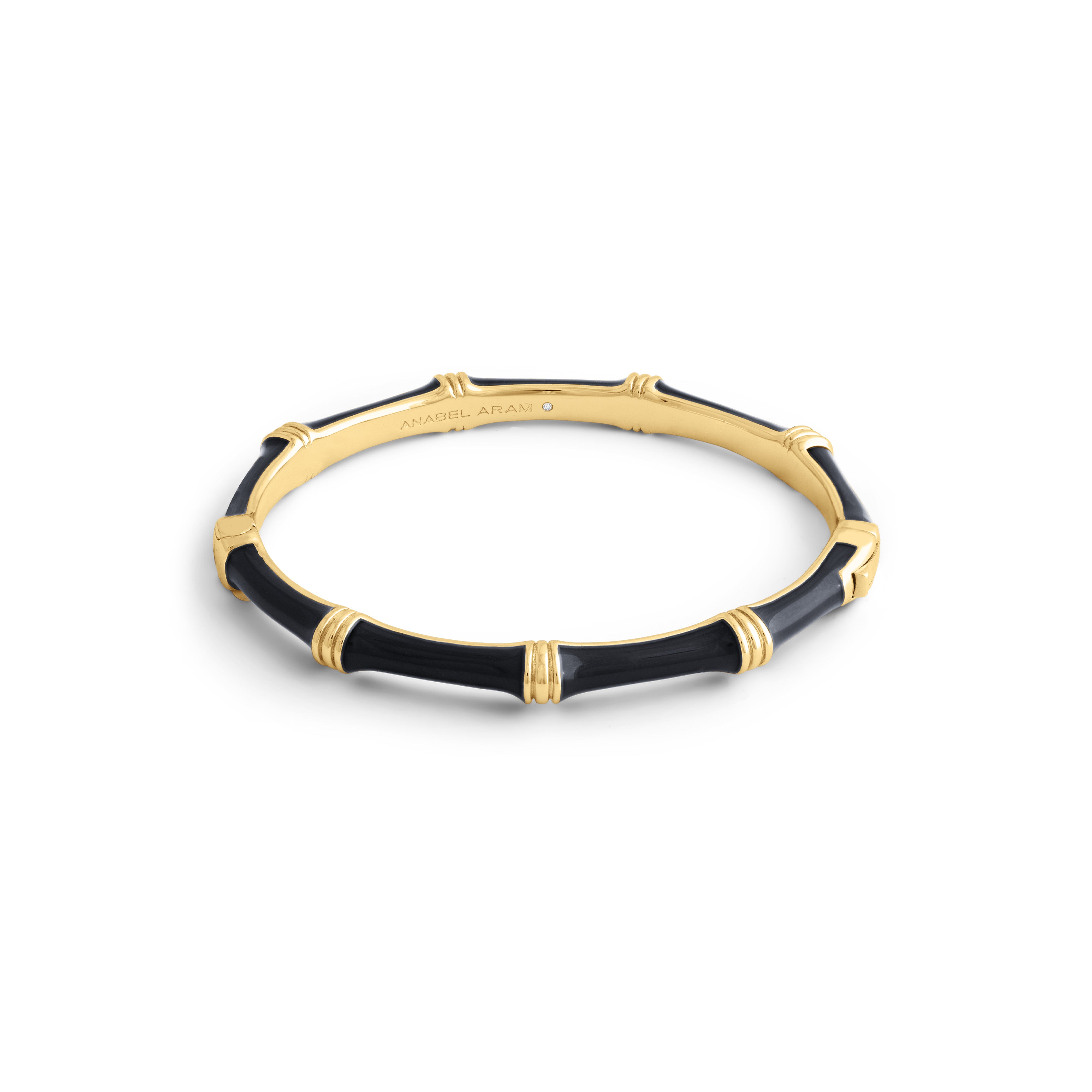 Kolorowa Bransoletka Bangle Bamboo Emalia | Vivagem
