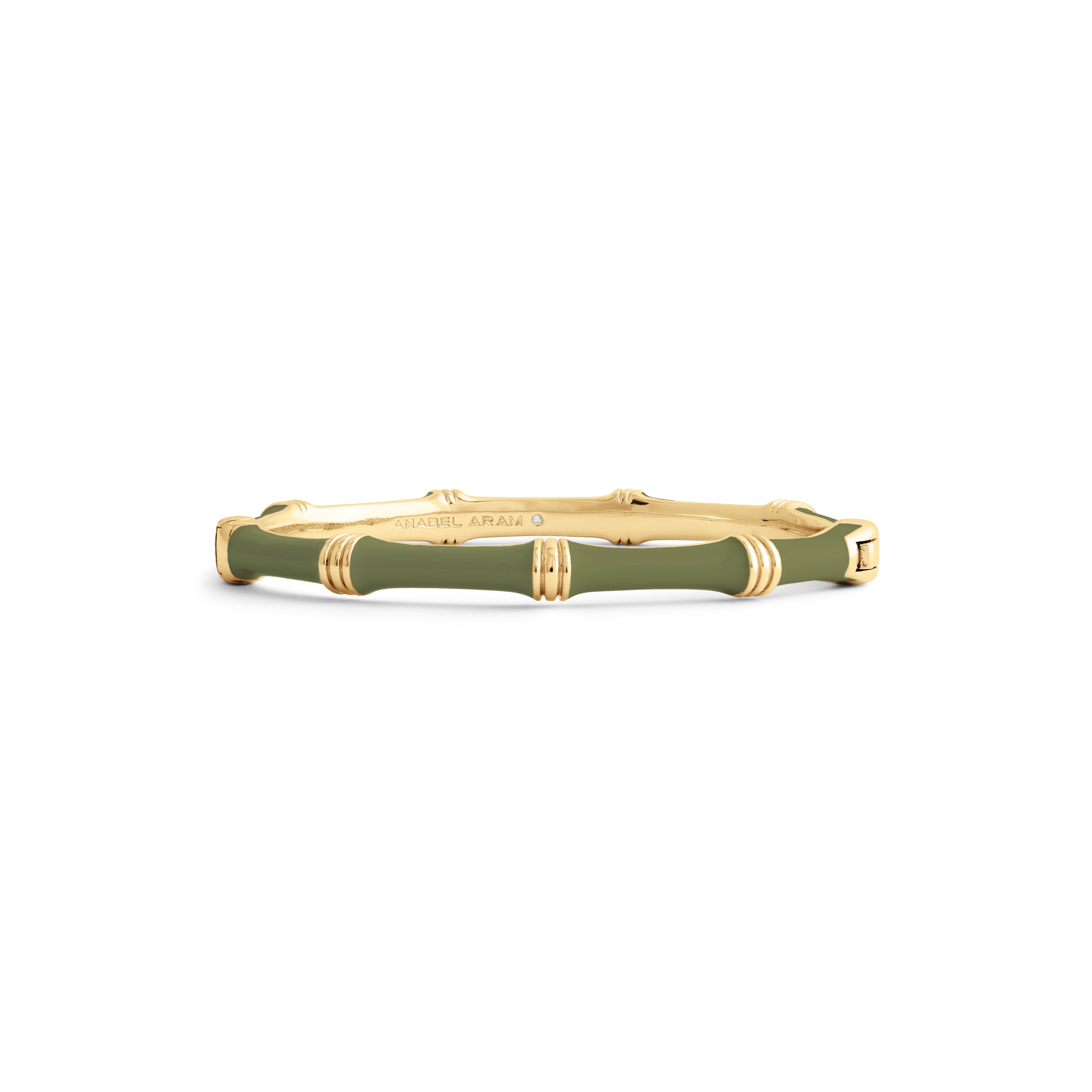 Kolorowa Bransoletka Bangle Bamboo Emalia | Vivagem