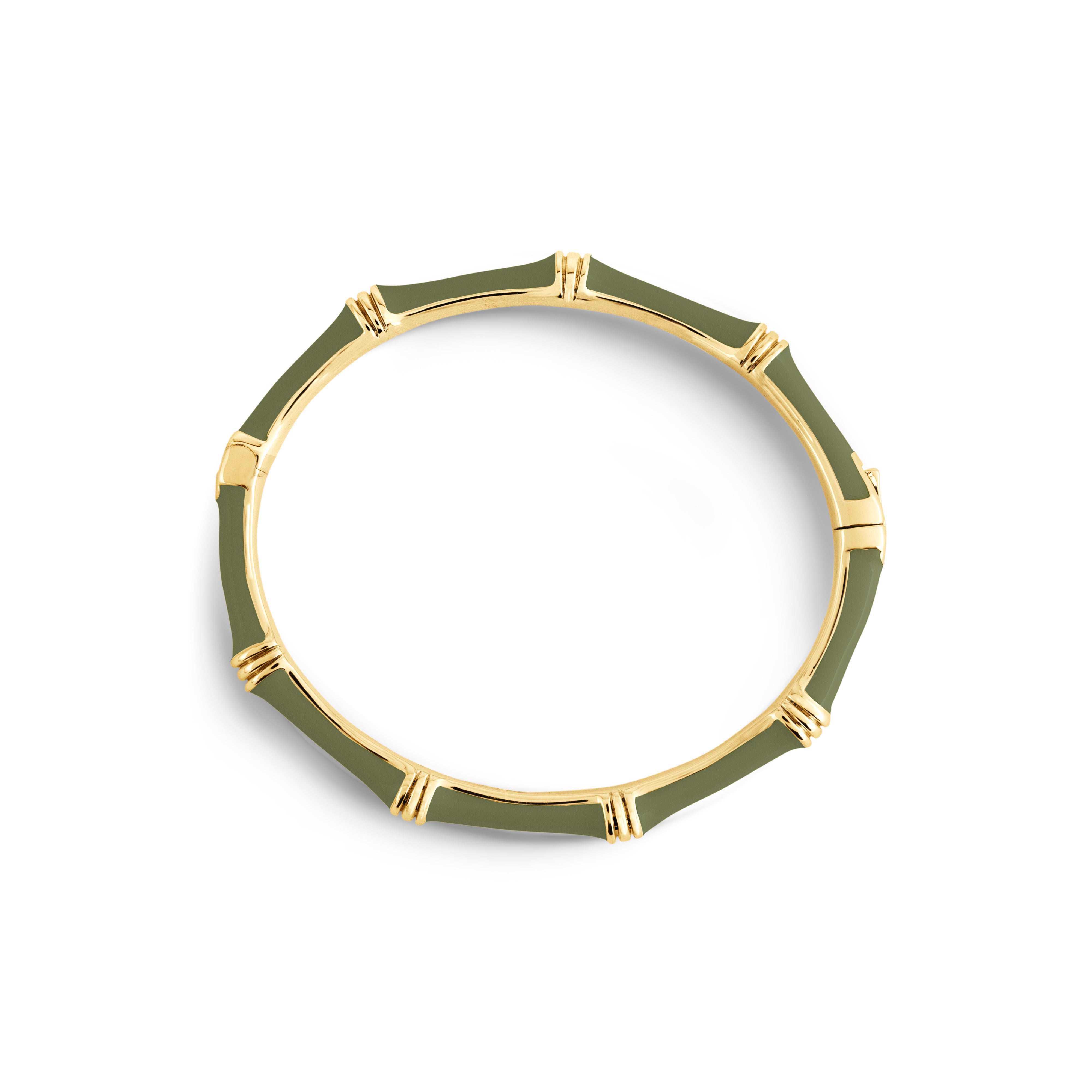 Kolorowa Bransoletka Bangle Bamboo Emalia | Vivagem