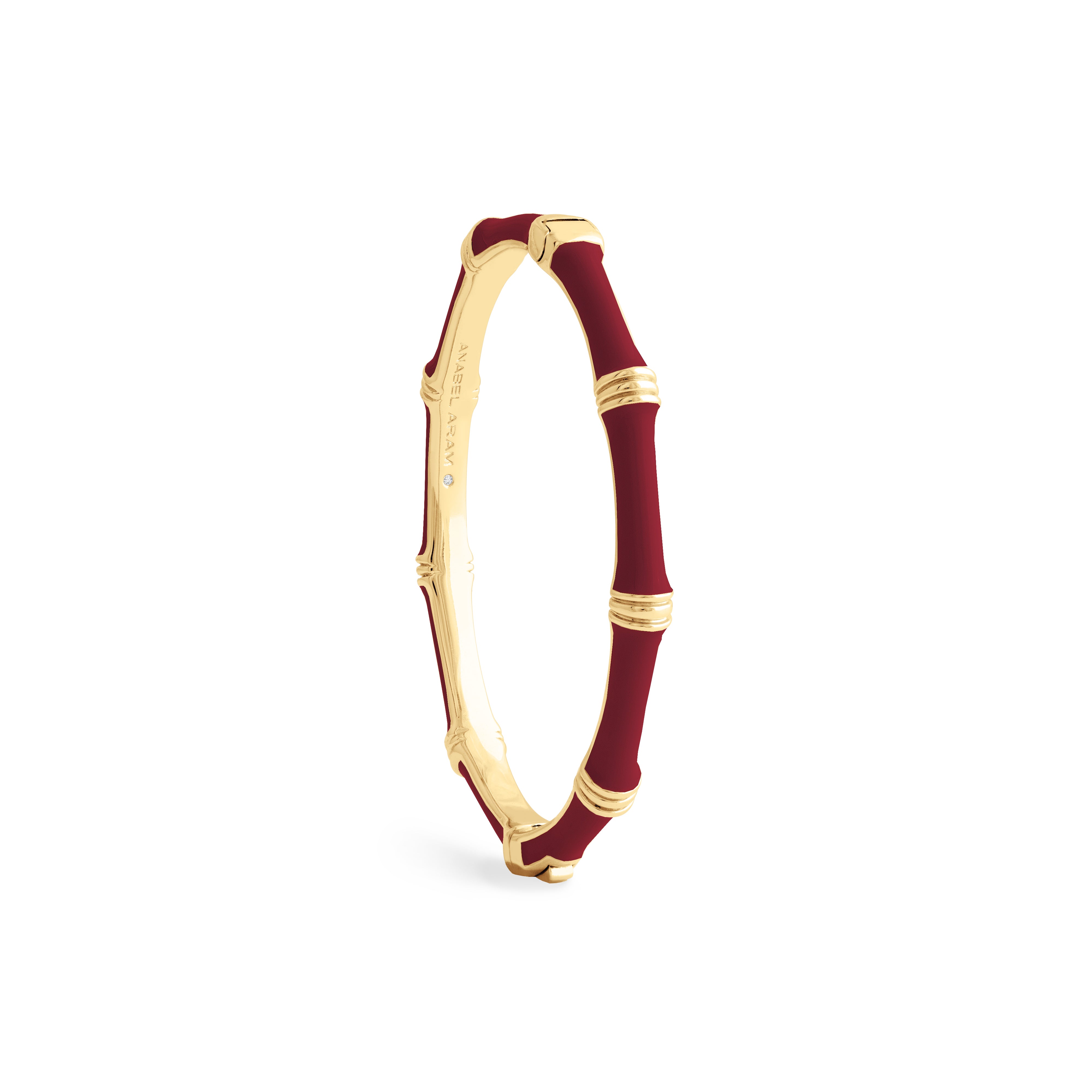 Kolorowa Bransoletka Bangle Bamboo Emalia | Vivagem