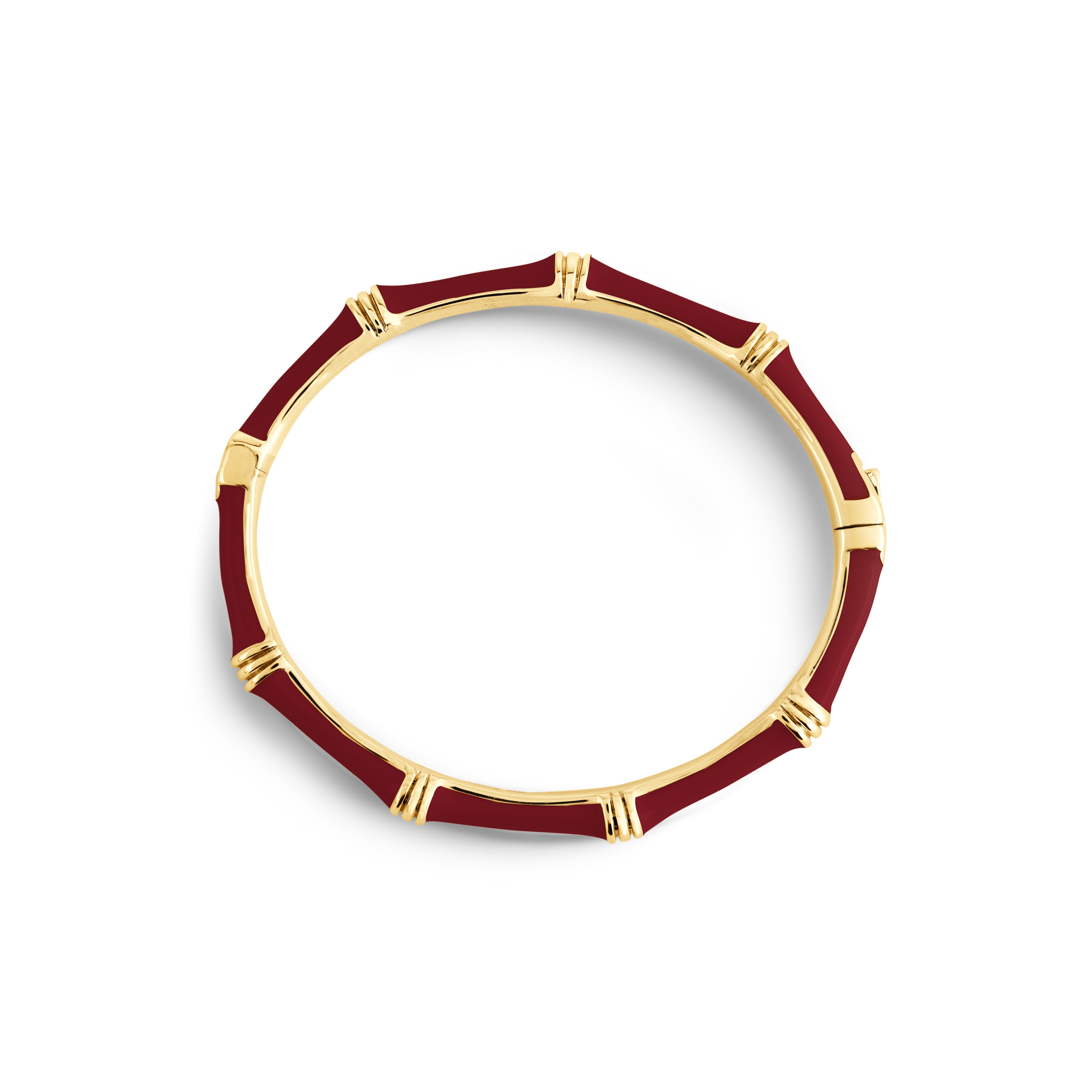 Kolorowa Bransoletka Bangle Bamboo Emalia | Vivagem