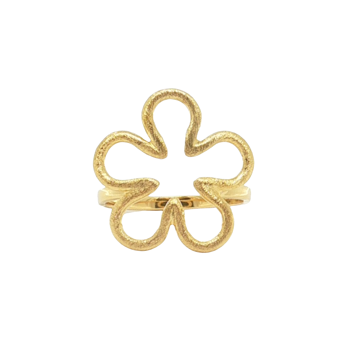 pierścionek suu pozłacany