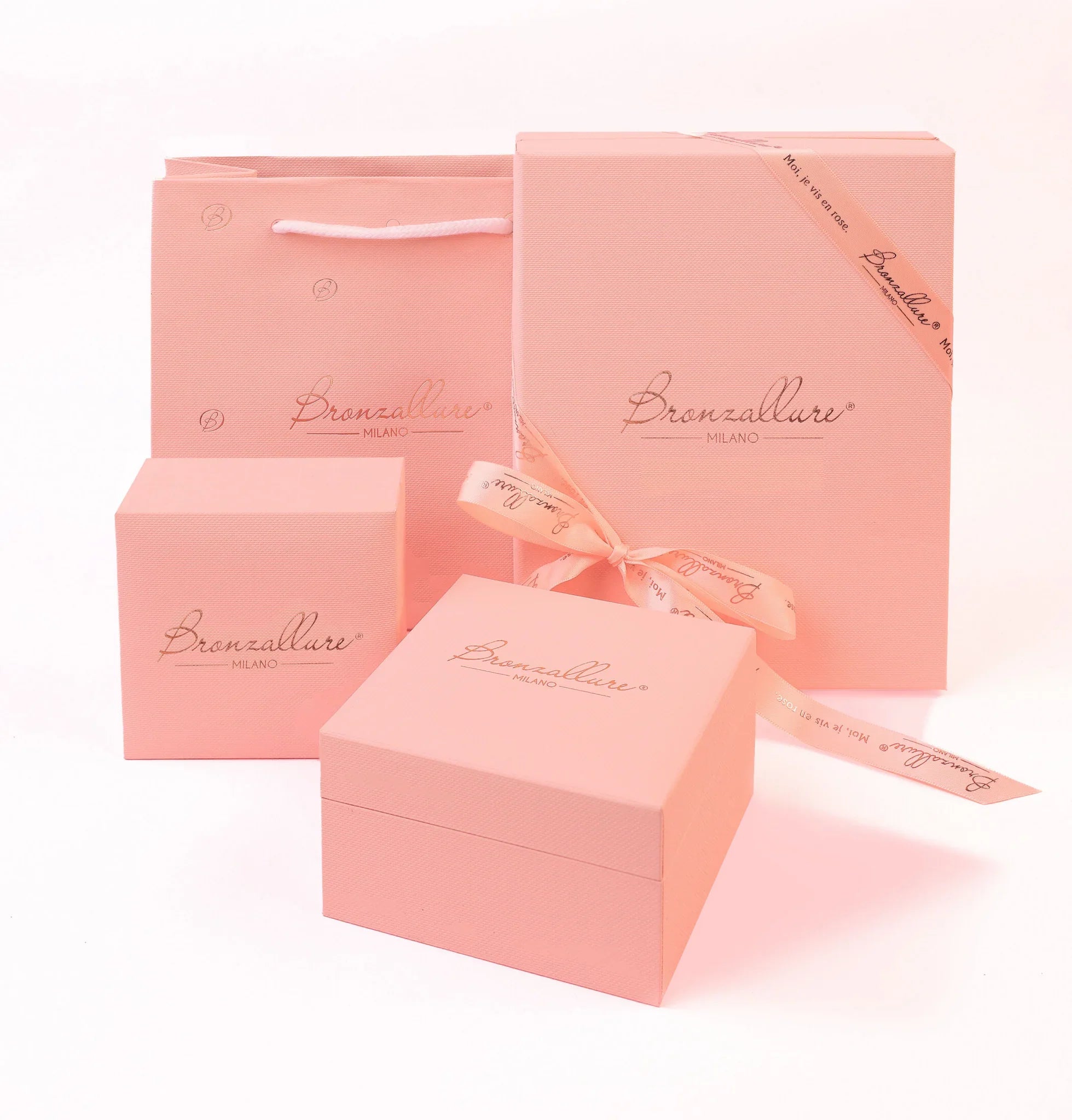 Długi Naszyjnik Koniczyny Czarny Onyks | Różowe Złoto Hipoalergiczny | Vivagem