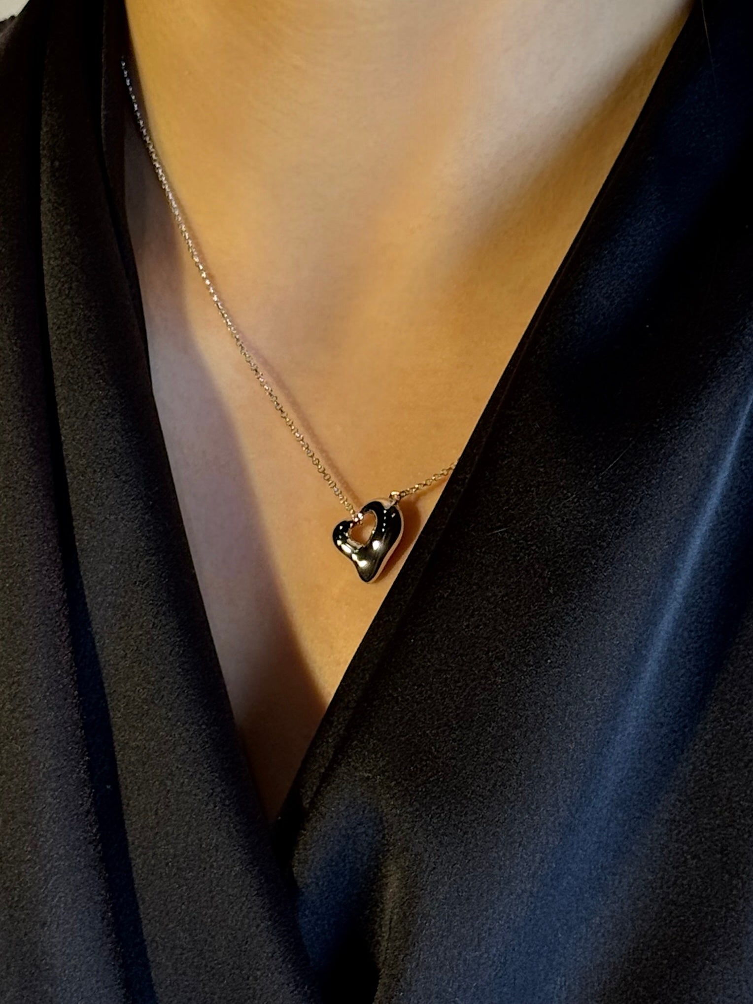 Złota Bransoletka Serce Talizman | Srebro 925 Pozłacane | Vivagem