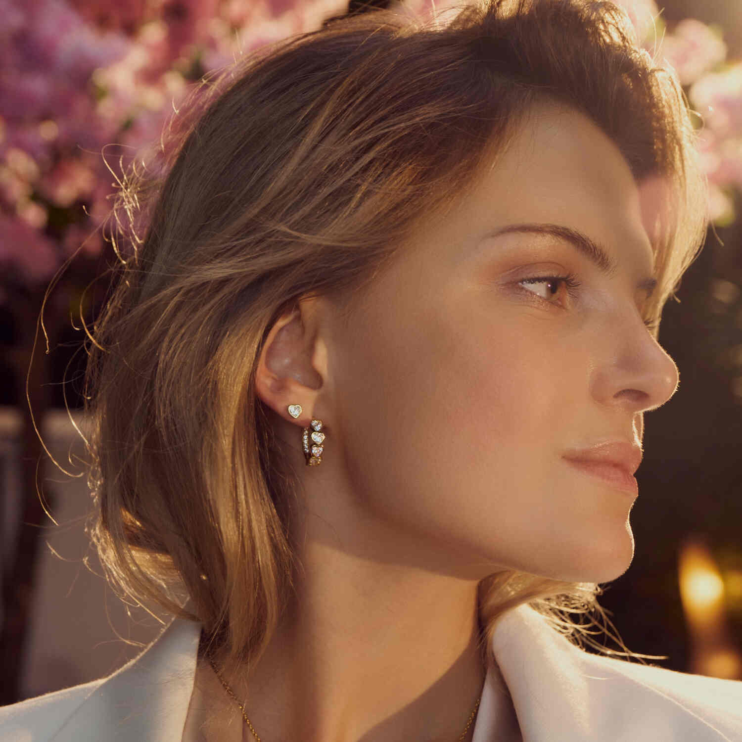 Subtelne Serce: Kolczyki Vivagem Selection - Amorino od Sif Jakobs