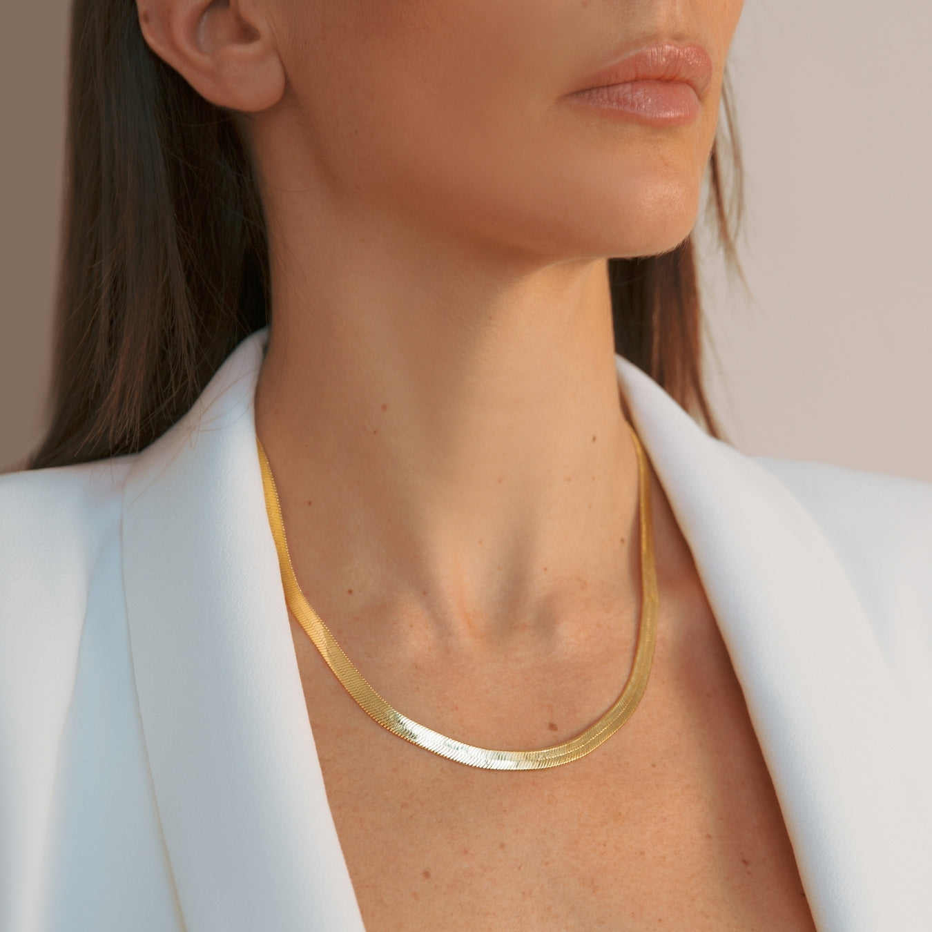 Płynne Złoto: Naszyjnik Choker Etrusca Itaca Snake, Włoski Design, Vivagem Selection