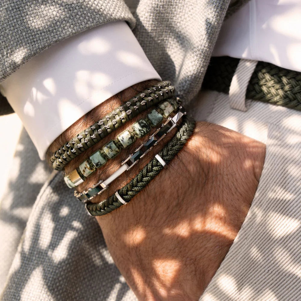 Męska Bransoleta Zeades Monte Carlo Fontana | Afrykański Turkus | Vivagem