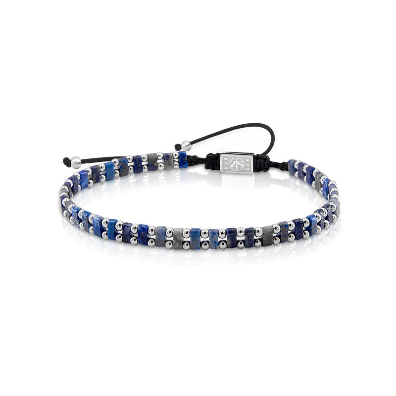 Męska Bransoleta Zeades Monte Carlo Nadur | Lapis Lazuli | Vivagem