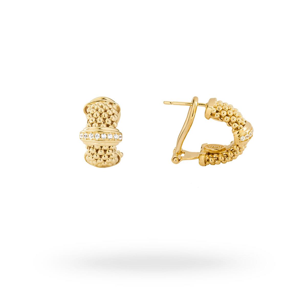 Włoski Luksus w Detalach: Kolczyki Huggie Luce od Diva Gioielli (Vivagem Selection)