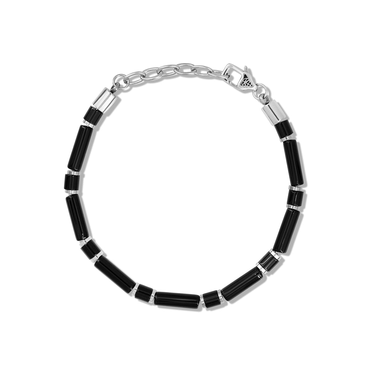 Męska Bransoleta Zeades Monte Carlo Almyros | Agat Art Deco | Vivagem