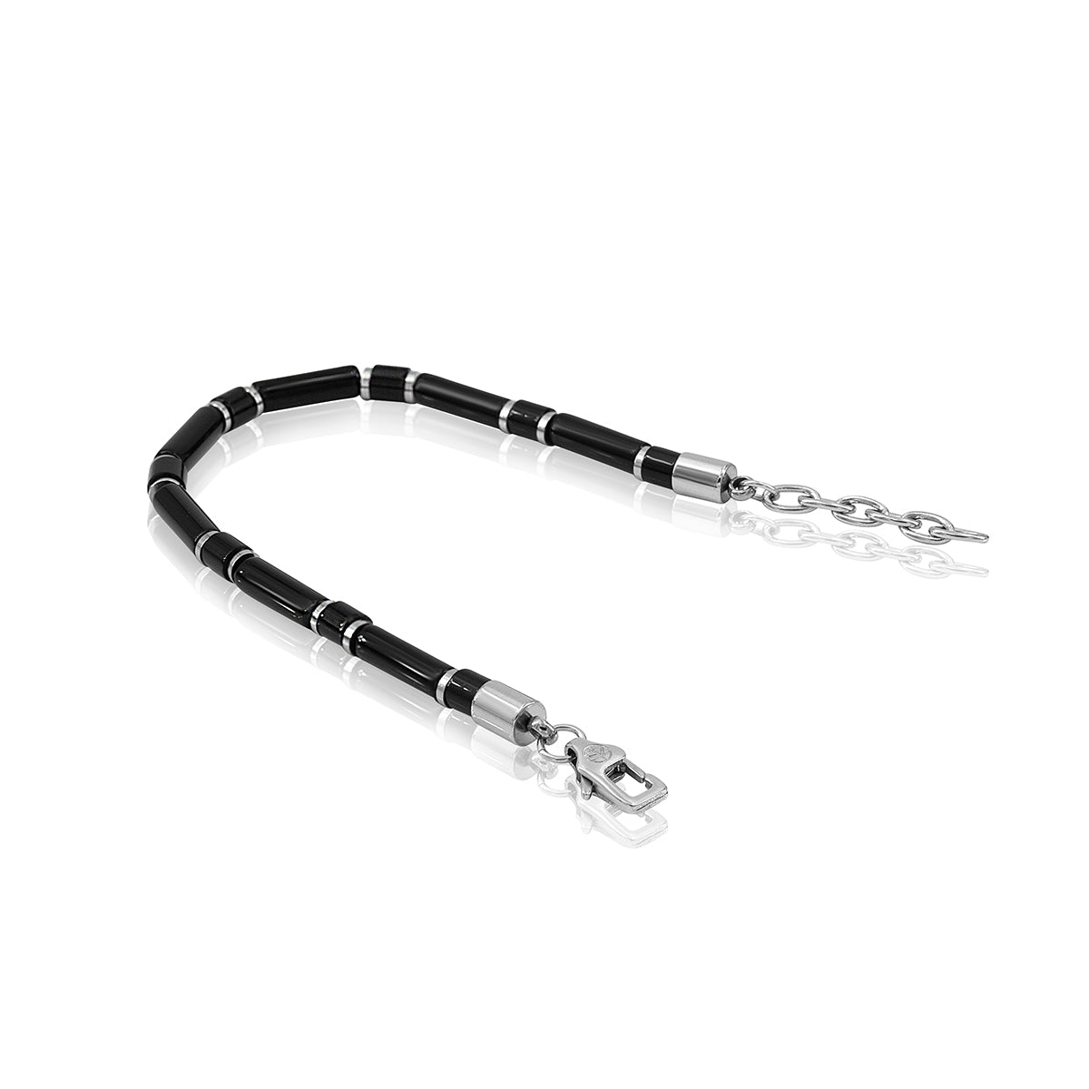 Męska Bransoleta Zeades Monte Carlo Almyros | Agat Art Deco | Vivagem