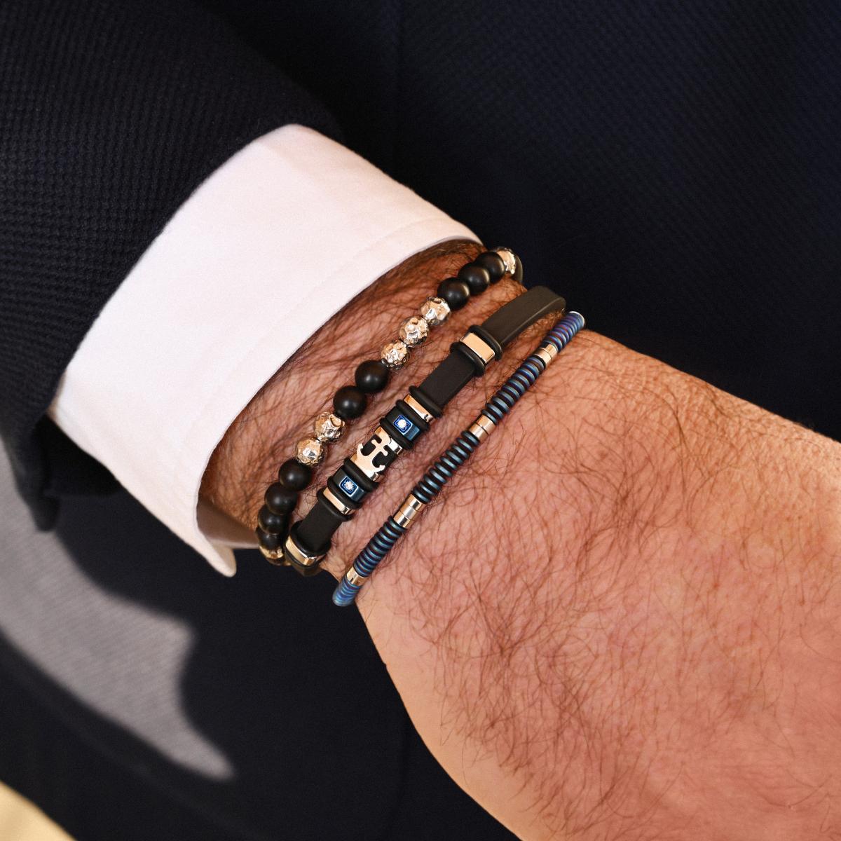 Bransoletka Silikonowa z Kotwicą Ortygia (Zeades) - VIVAGEM.PL