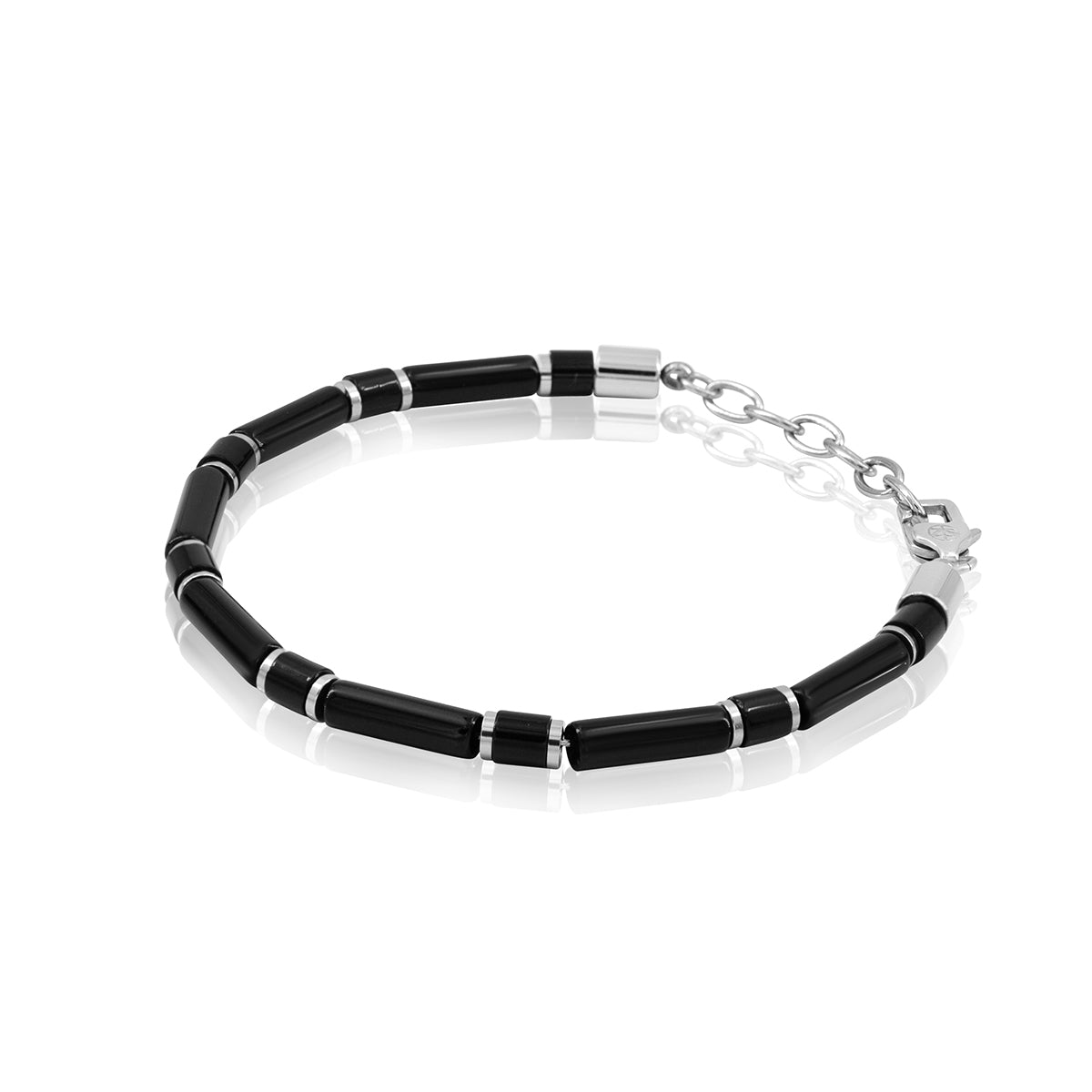 Męska Bransoleta Zeades Monte Carlo Almyros | Agat Art Deco | Vivagem