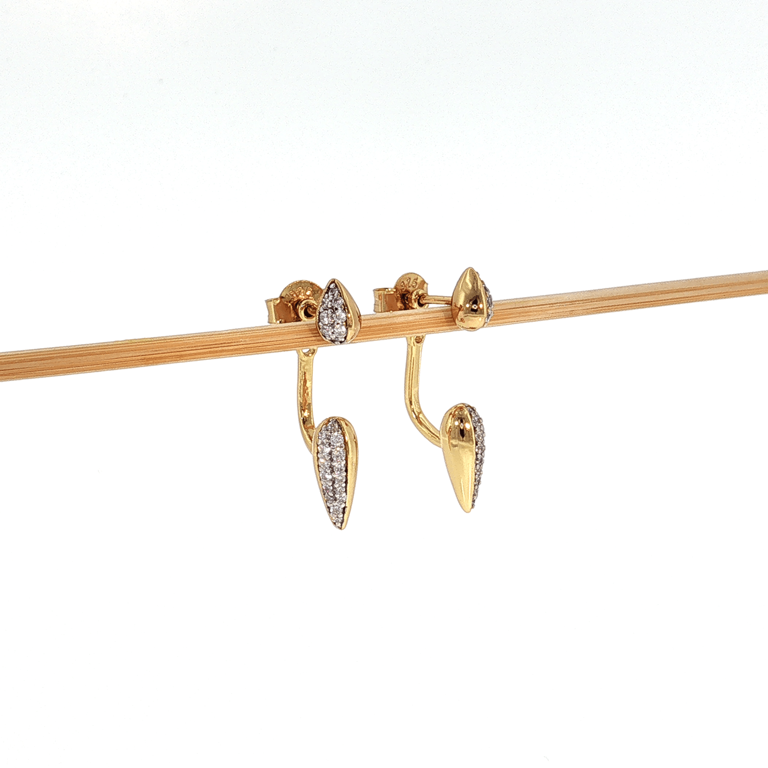 Dwukolorowe Nausznice Ear Jackets Puffy Spike | Reimaginer | Vivagem - zdjęcie 6