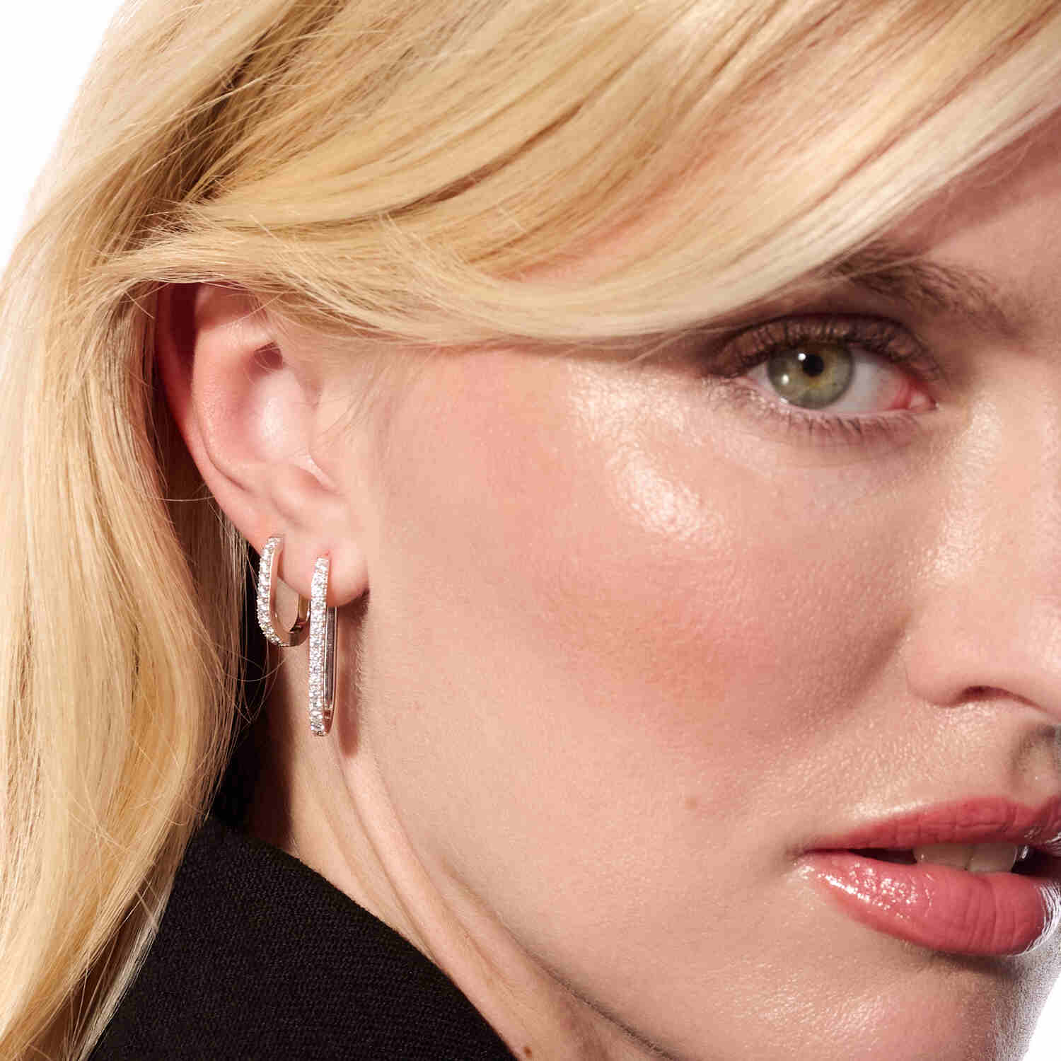 Olśniewający Blask Elipsy: Pozłacane Kolczyki Capizzi Medio Sif Jakobs Pavé, Vivagem Selection