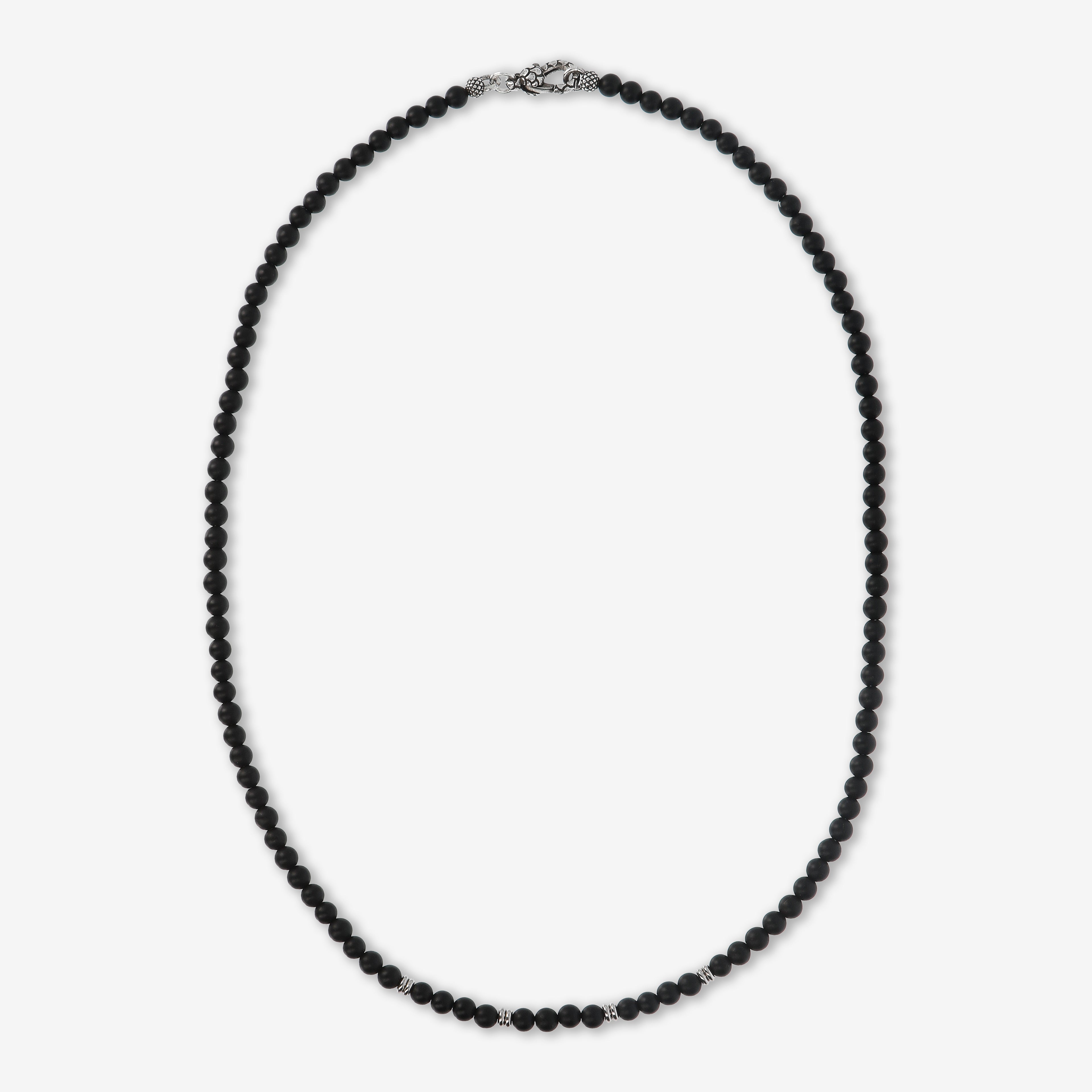 Uniwersalna Siła: Naszyjnik Albert M. Unisex z Rondelami i Kamieniem Naturalnym, Vivagem Selection