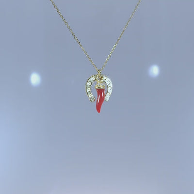 podkowa i róg szcześcia