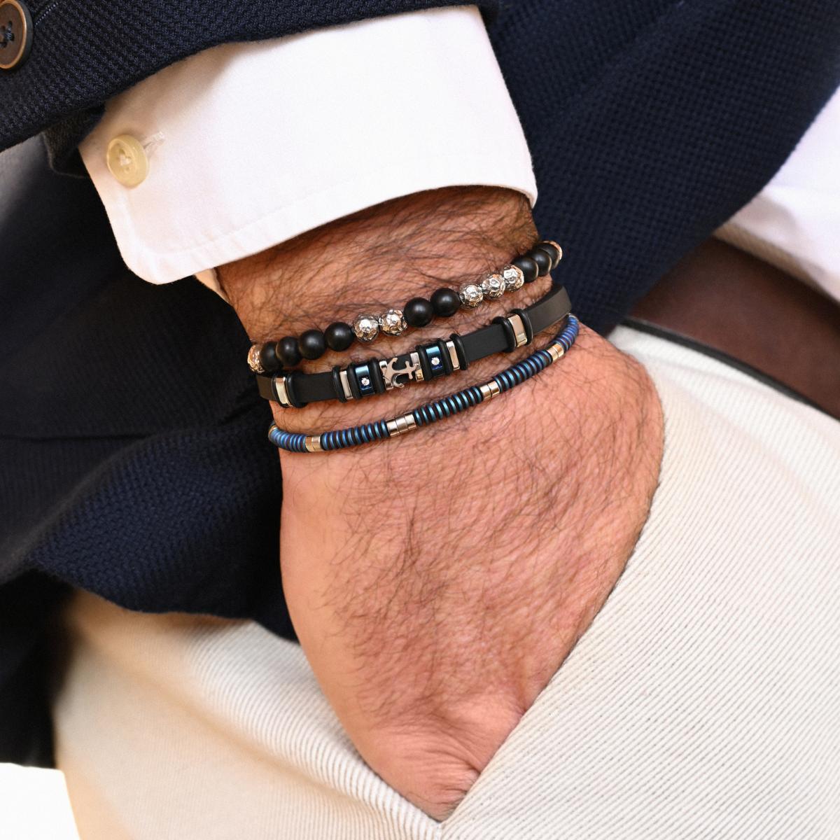 Bransoletka Silikonowa z Kotwicą Ortygia (Zeades)