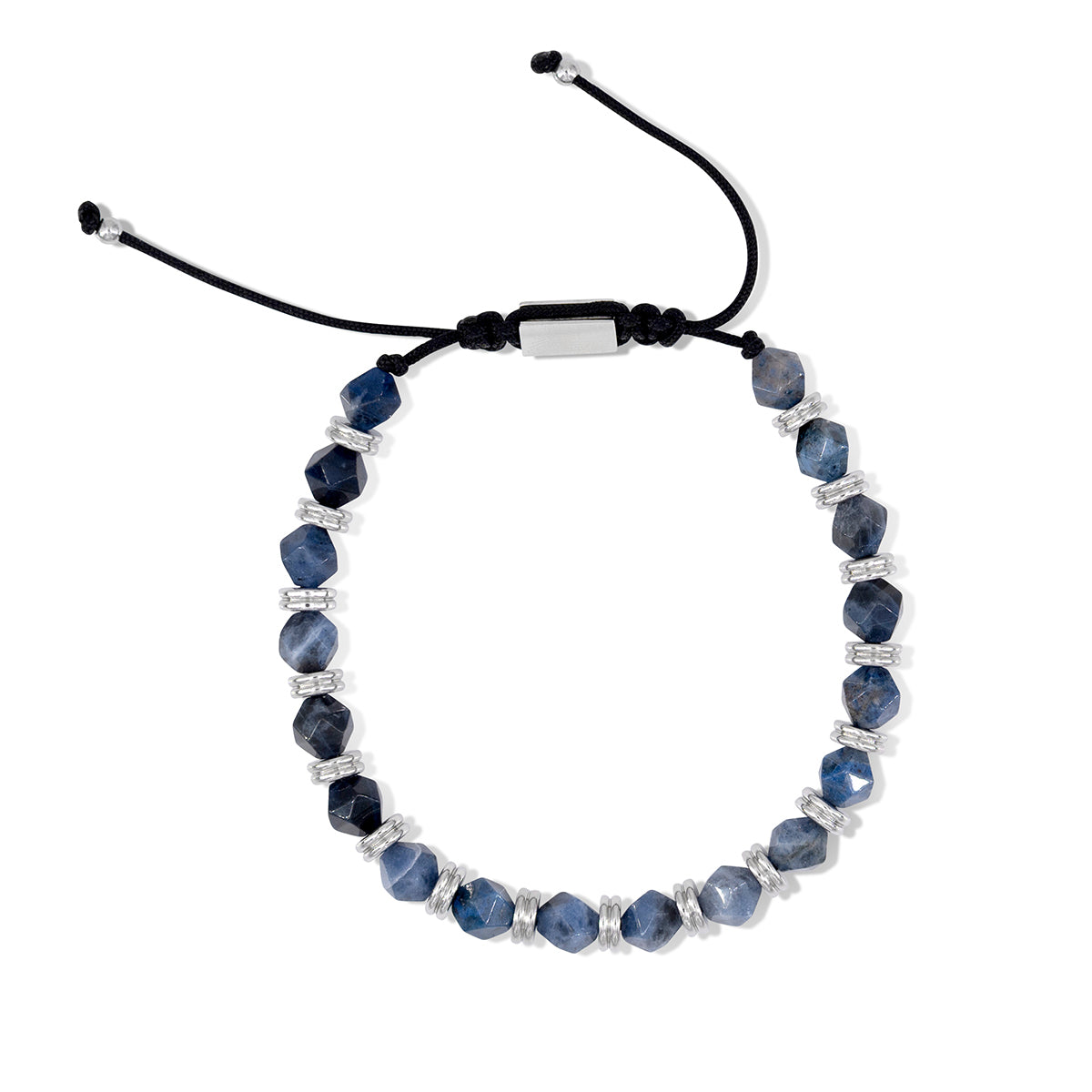 Męska Bransoleta Zeades Monte Carlo Samaria | Fasetowany Sodalit | Vivagem