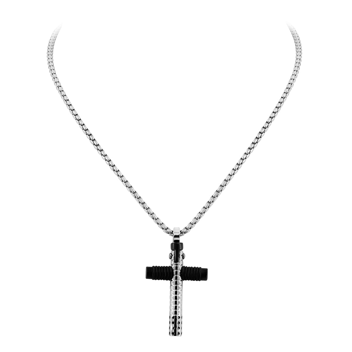 Męski Naszyjnik Zeades Monte Carlo Cruz | Stal Architektoniczna | Vivagem