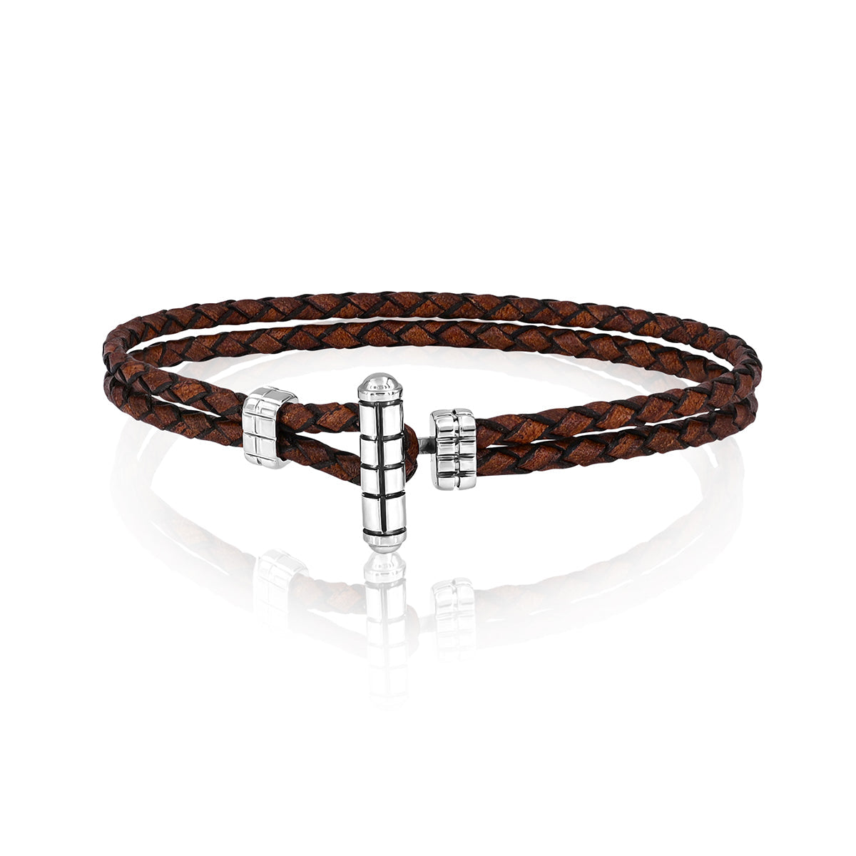 Bransoletka Skórzana BOLT T-BAR